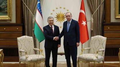 Cumhurbaşkanı Erdoğan: "Yürek yüreğe verdiğimiz müddetçe bulunduğumuz asra Türk dünyasının mührünü vuracağımızdan eminiz"