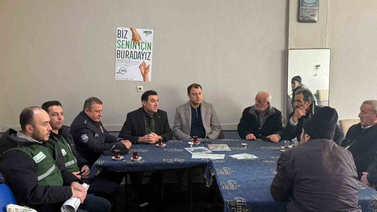 Aydıntepe’de vatandaşlar bağımlılıkla mücadele konusunda bilgilendirildi
