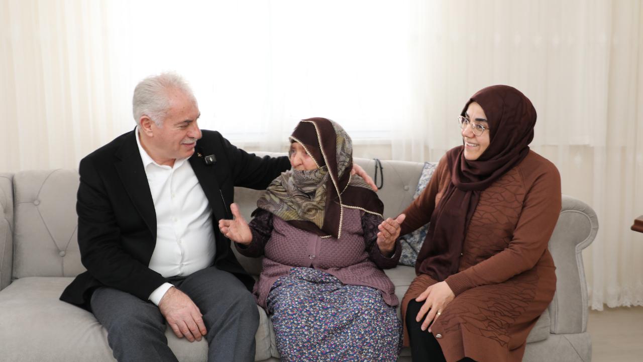 Başkan Memiş’ten gönül ziyaretleri: "Büyüklerimizin duası en kıymetli kazancımız"