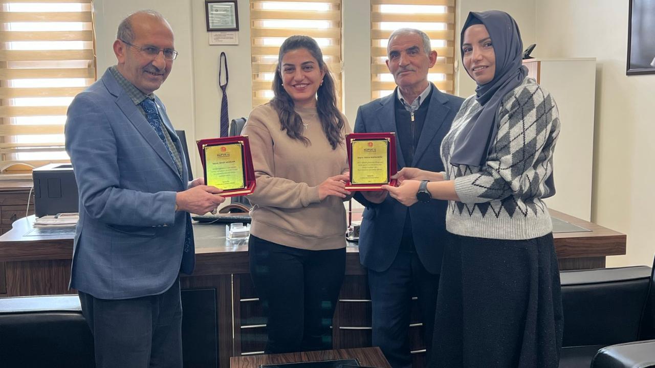 Bayburt Nüfus Müdürlüğü’nde başarı ve emek ödüllendirildi