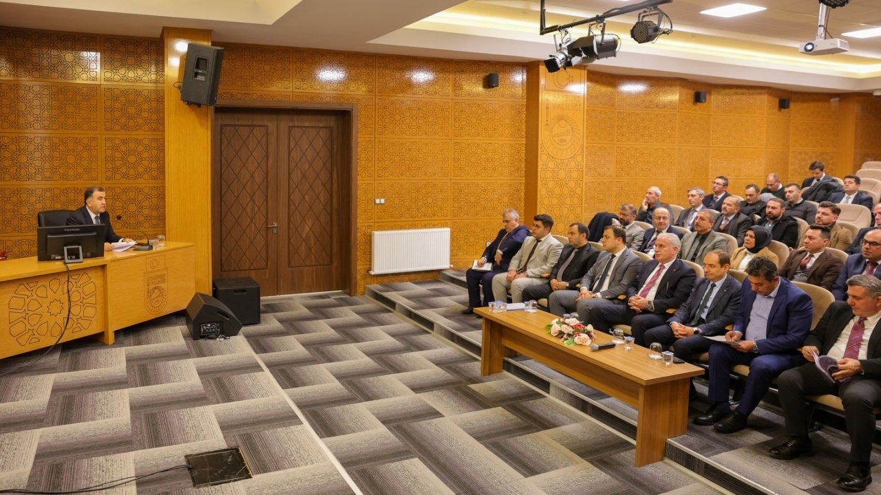 Bayburt’ta devam eden ve planlanan projeler değerlendirildi