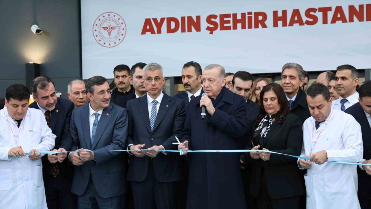 Cumhurbaşkanı Erdoğan: "Her açıdan gurur verici bir şifa merkezini Aydın’ımıza kazandırıyoruz"