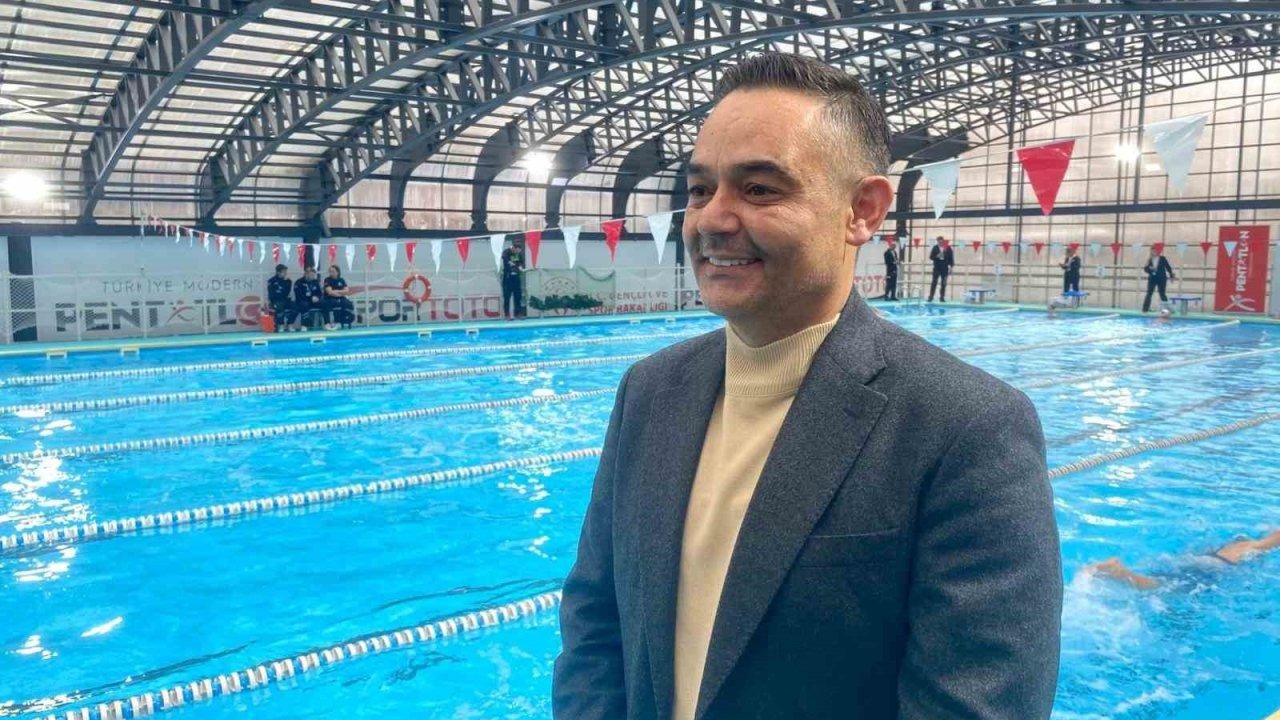 Serhat Aydın: "Türkiye’de ilk defa 5 branşın aynı anda yapılabileceği tesisi sporcularımıza kazandırdık"
