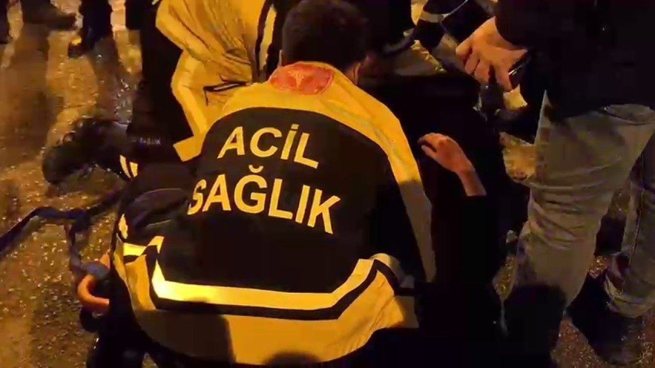 Yolda baygın bulunan kadın hastaneye kaldırıldı