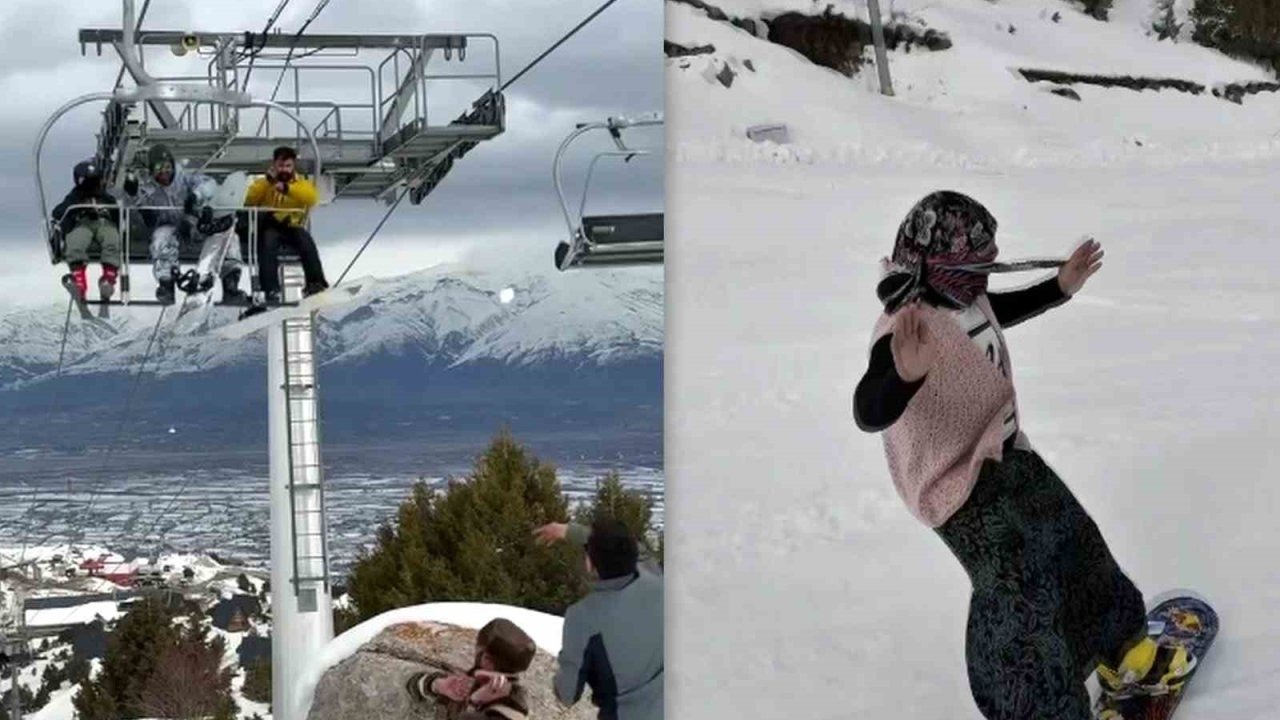 Ergan Kayak Merkezi’nde eğlenceli anlar