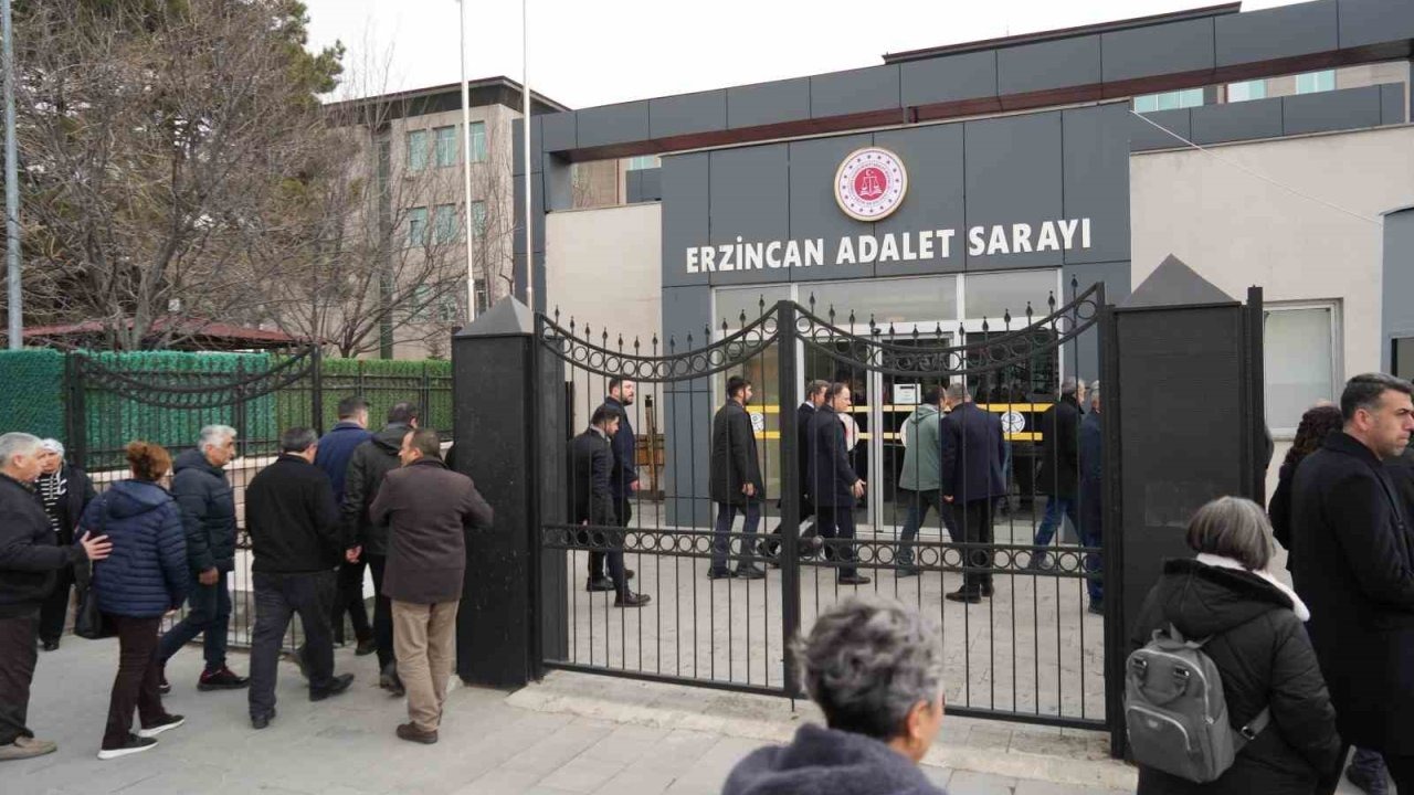 Erzincan’da maden kazası davasının 6’ıncı duruşması başladı
