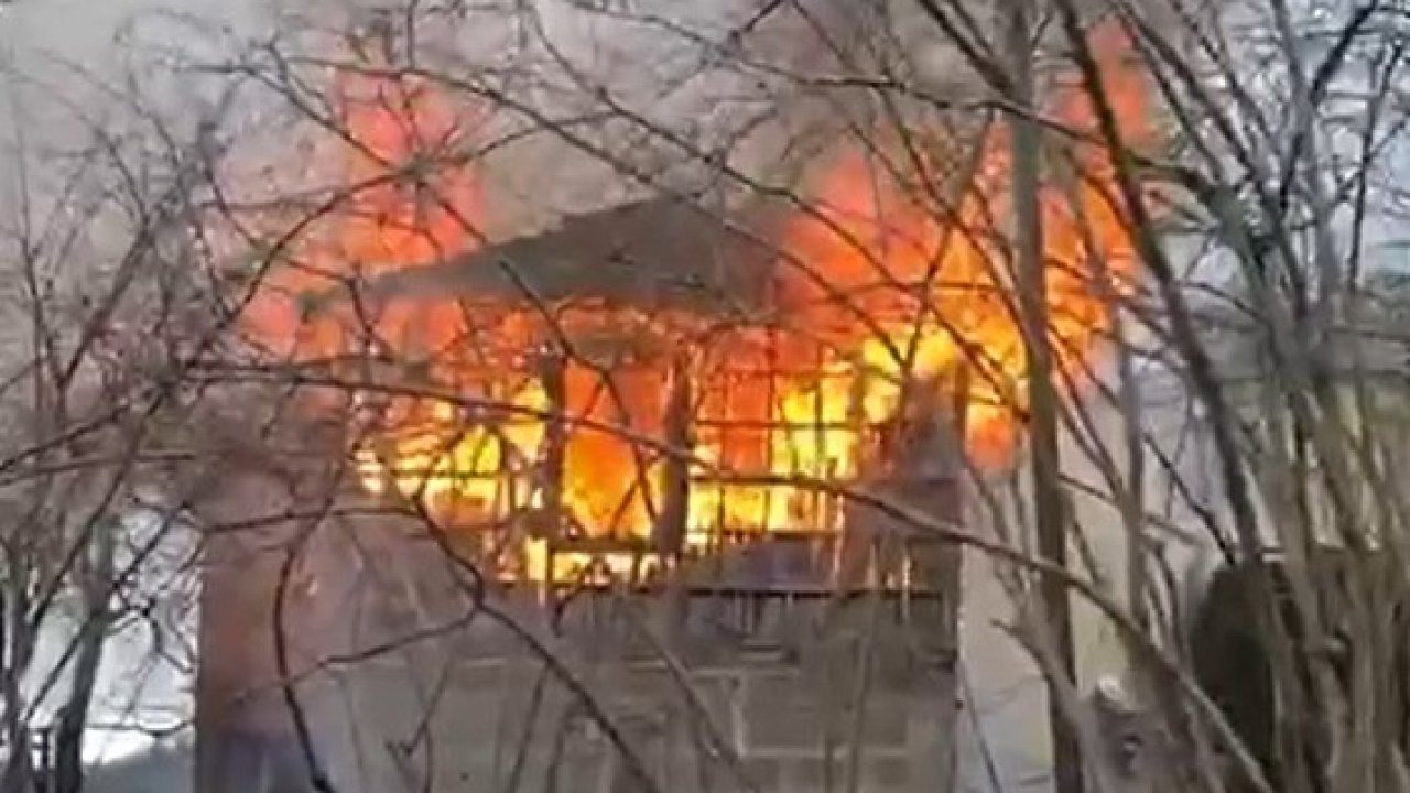 Giresun’da köy evinde çıkan yangında bir kişi hayatını kaybetti