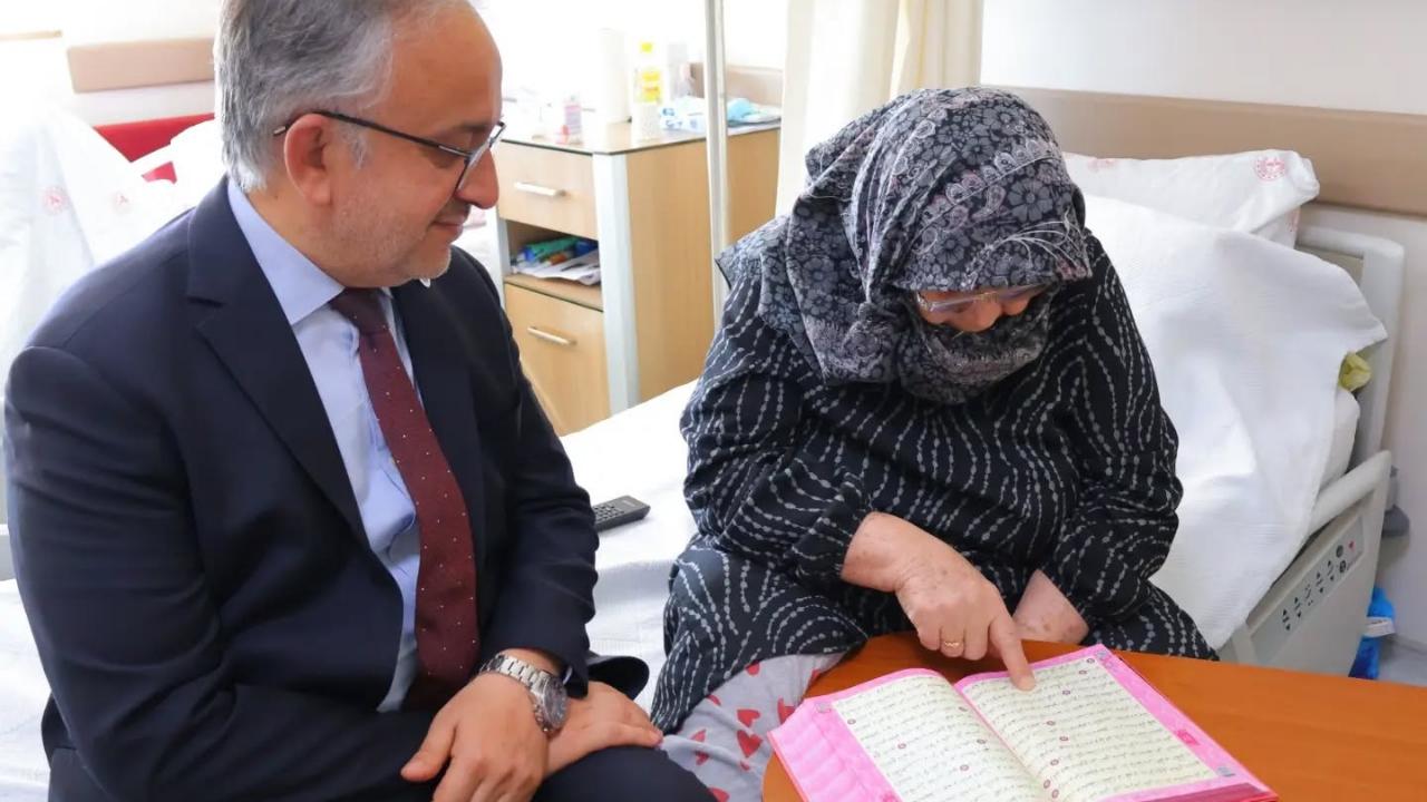 Müftü Danacı’dan hastaneye Ramazan ziyareti