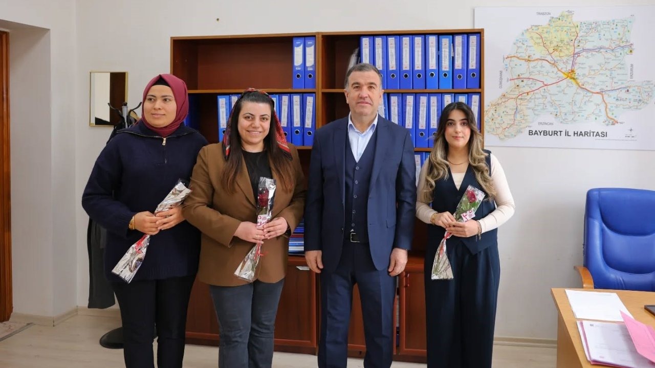 Vali Eldivan'dan Kadınlar Günü kutlaması