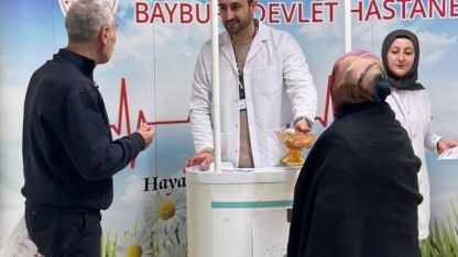 Vatandaşlara kalp sağlığı bilgilendirmesi yapıldı