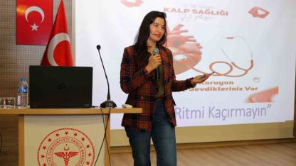 Sağlık personeline kalp sağlığı eğitimi