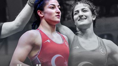 Erzincanlı güreşçi Elvira Süleyman Avrupa ikincisi oldu