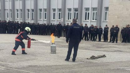 POMEM’de yangın tatbikatı