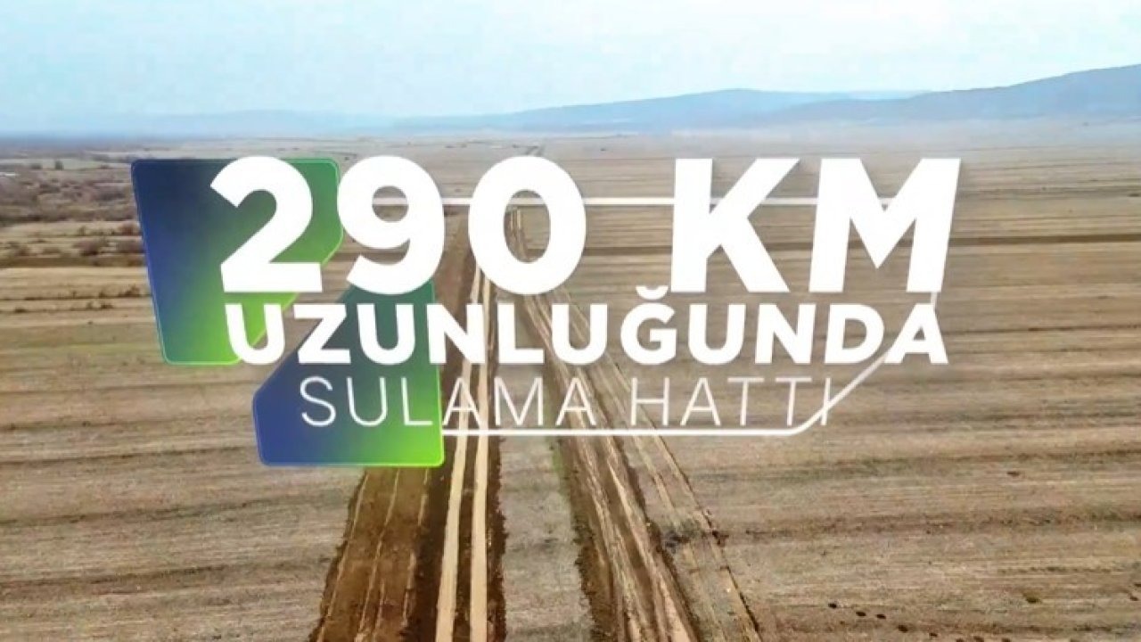 Bakan Yumaklı duyurdu: "Koyunbaba Barajı Sulaması 108 bin dekar araziyi suyla buluşturacak"