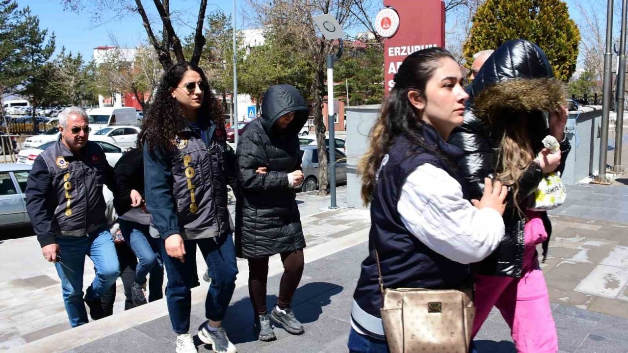Erzurum’da masaj salonu maskesi altında fuhuş şebekesine darbe