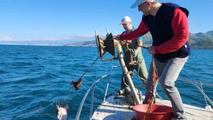 Kalkan av yasağı denetimlerinde 3 bin metre ağa el konuldu