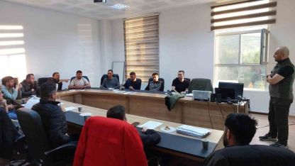 Avcılık eğitimi alan 15 aday belgelerini aldı