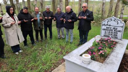 Gazeteci Nişancı, vefatının 7. yılında kabri başında anıldı
