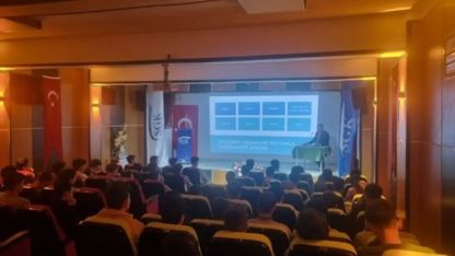 Bayburt’ta öğrencilere sosyal güvenlik bilinci anlatıldı