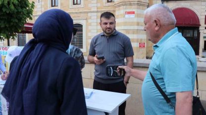 Vatandaşlara hareket yaşı testi yapıldı