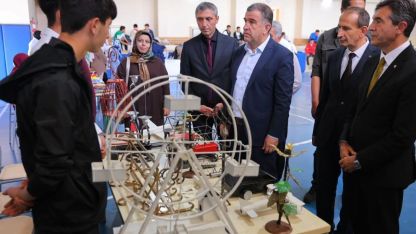 Yıl boyunca hazırlanan projeler görücüye çıktı