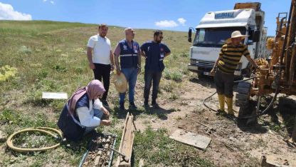 Gümüşsu köyünde jeolojik etüt çalışmaları incelendi
