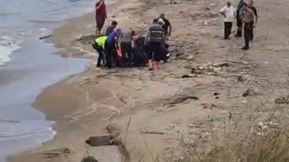 Trabzon’da baba ile oğlu boğulmaktan son anda kurtarıldı