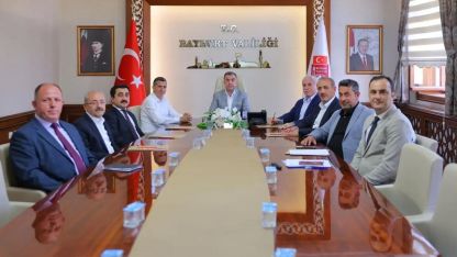 OSB yatırımları toplantıda ele alındı