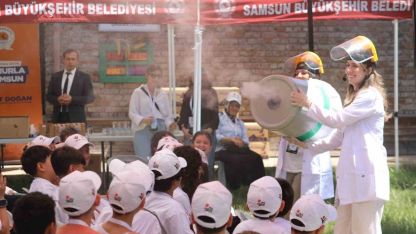 Bilim Samsun’la Griden Yeşile Projesi başladı