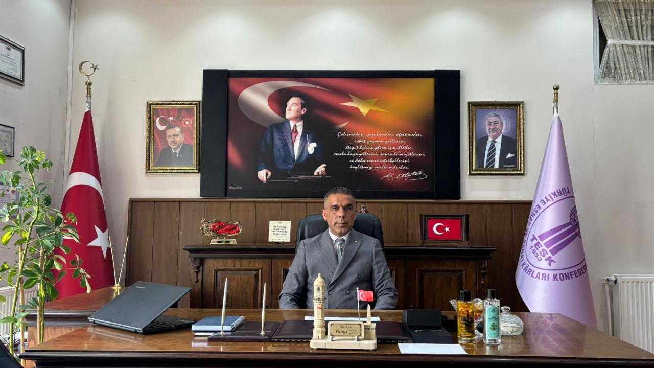 Bayburt Esnaf Odalarında Yunus Çil Dönemi: "Ortak Akılla Çalışacağız"