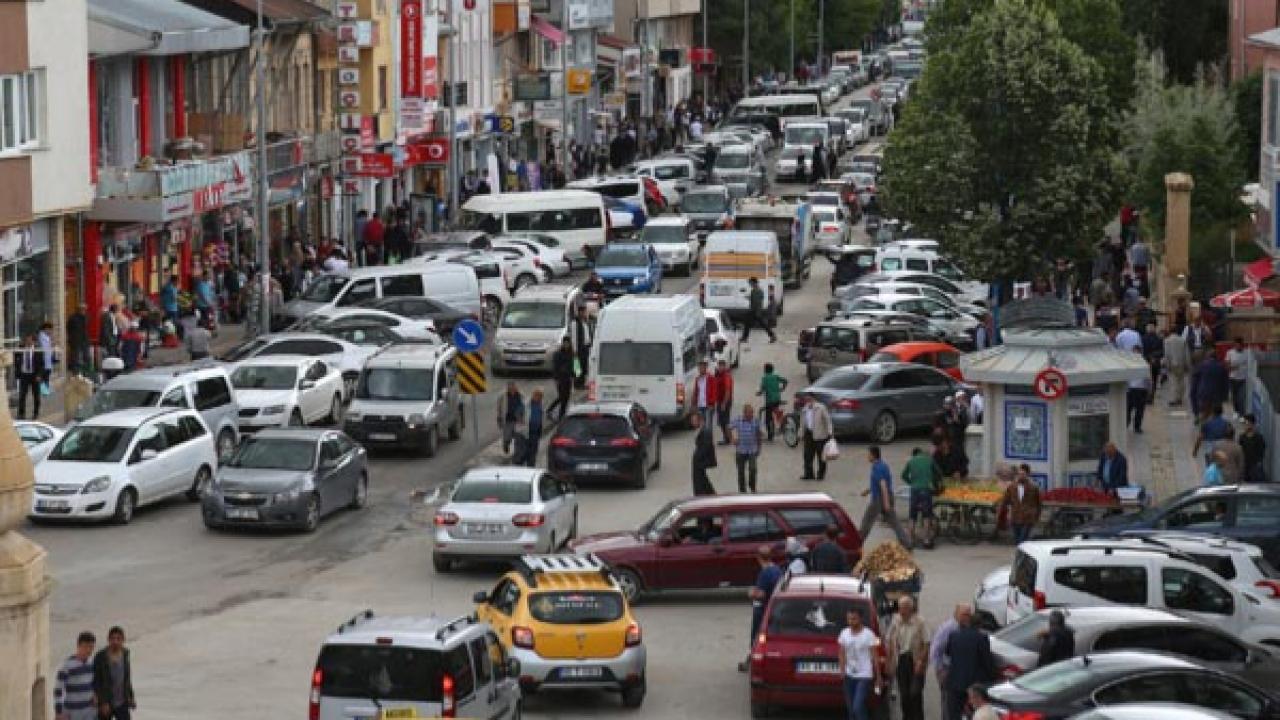 Bayburt yollarındaki araç sayısı belli oldu!
