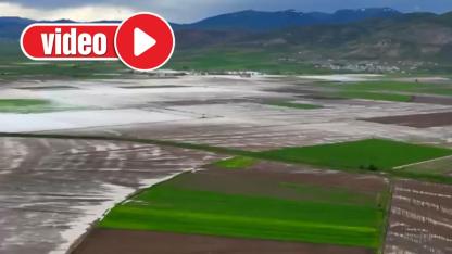 Bayburt’ta dolu felaketi: Yaklaşık 11 bin dönüm arazi telef oldu!
