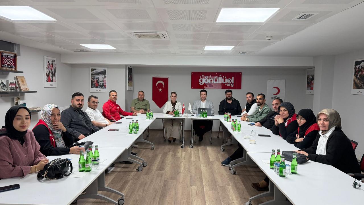 Kızılay il koordinasyon toplantısı gerçekleştirildi