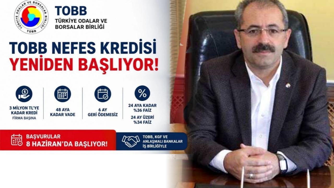 KOBİ’lere can auyu: TOBB Nefes Kredisi yeniden başlıyor!