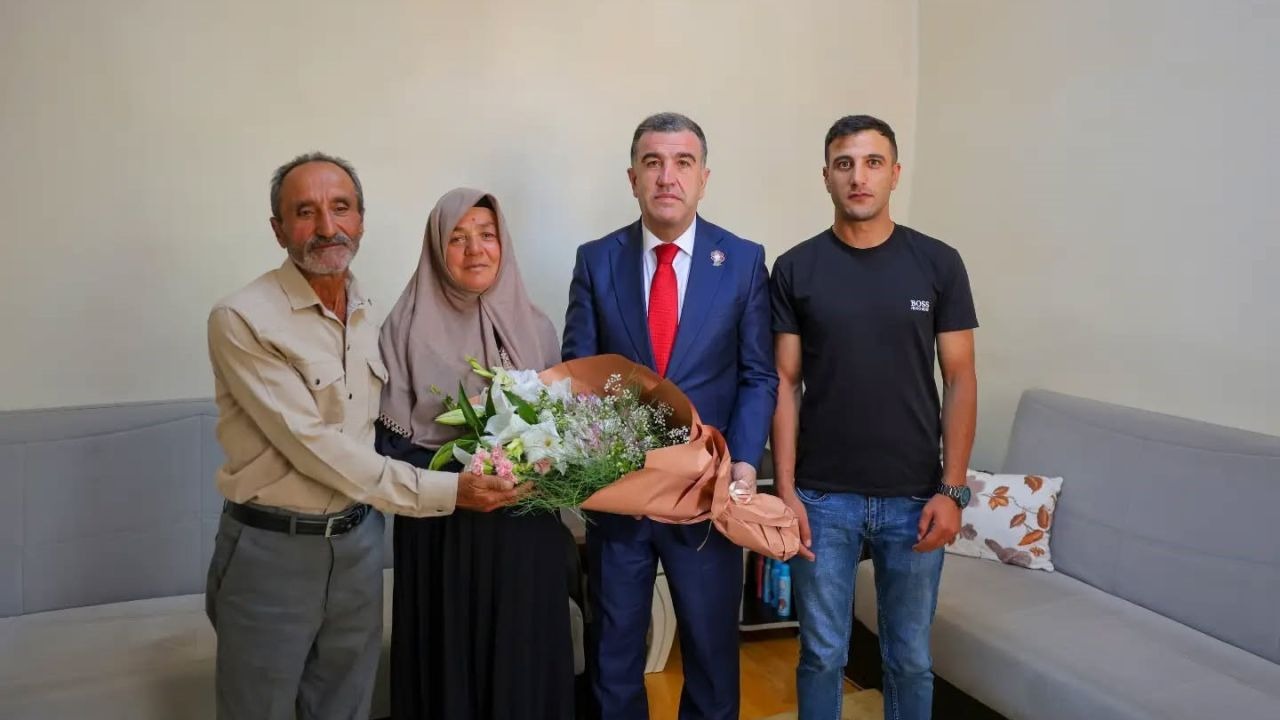 15 Temmuz gazileri ziyaret edildi