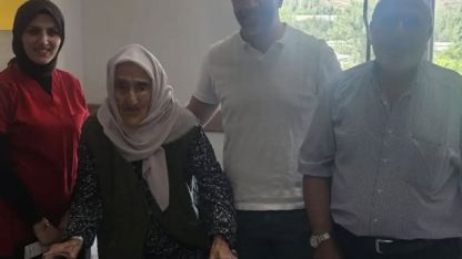 Asırlık çınardan ameliyat sonrası ilk adım!