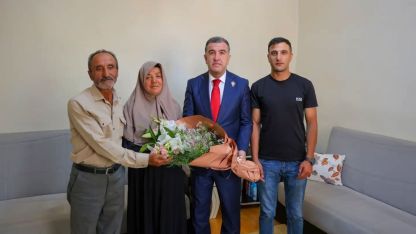 15 Temmuz gazileri ziyaret edildi