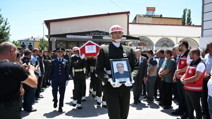 Kıbrıs Gazisi dualarla uğurlandı