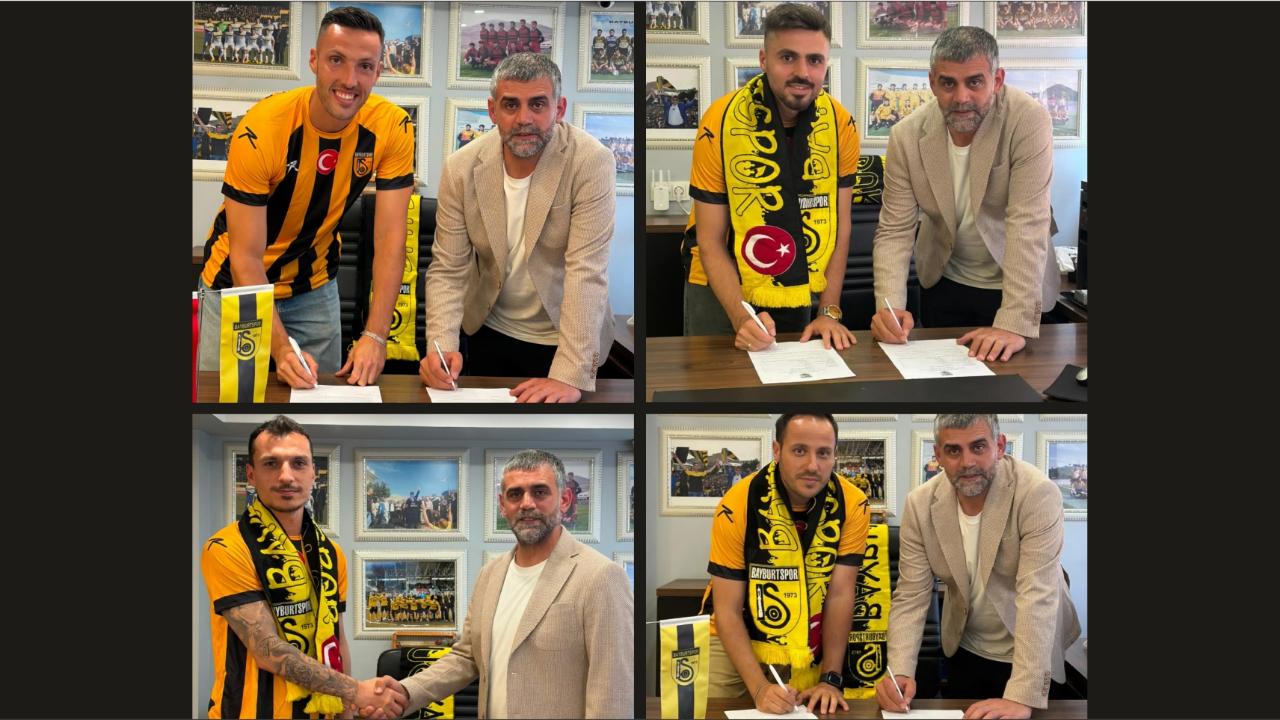 Bayburtspor transferde hız kesmiyor!