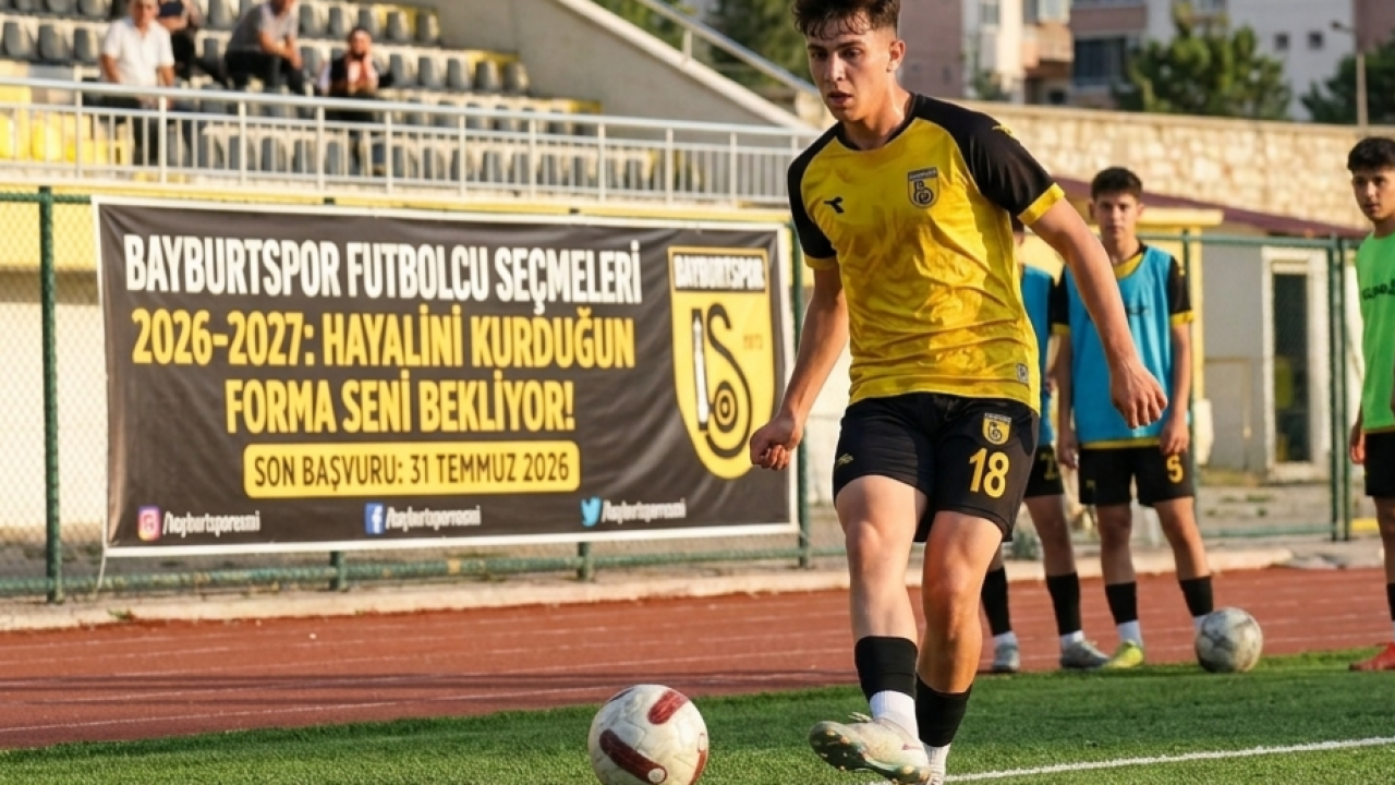 Bayburtspor’da geleceğin yıldızları aranıyor: Seçmeler başlıyor!