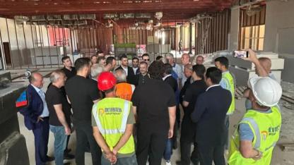 Kavcıoğlu öncülük ettiği projenin inşaatını yerinde inceledi!