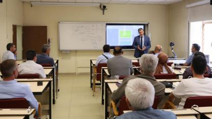 Daire Başkanı Şirin: "Eğitim yöneticiliği sadece idari bir görev değildir"