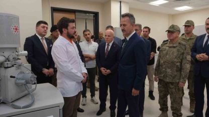 Görgün ETÜ’de OTAĞ çalışmaları ile Millî Yetkinlik Hamlesi faaliyetlerini yerinde gördü