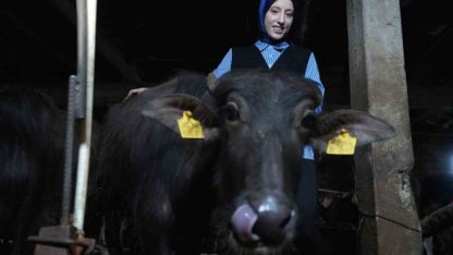 Bayburt’un ‘Mandalı Kızı’: Köyünün simgesi oldu