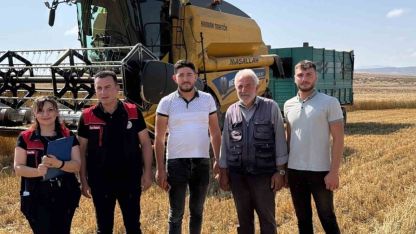 Hububat hasadı başladı: Biçerdöverler mercek altında