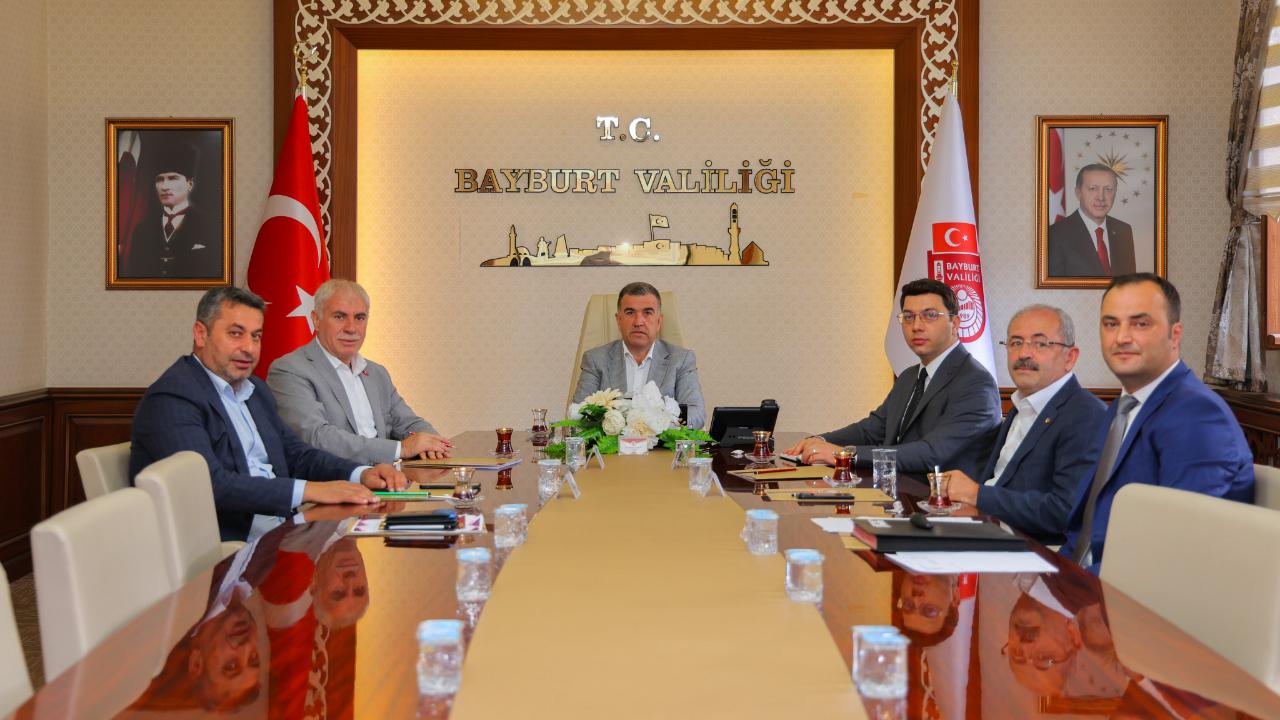 Bayburt OSB’de yatırım ve altyapı mesaisi: Yönetim kurulu toplantısı yapıldı