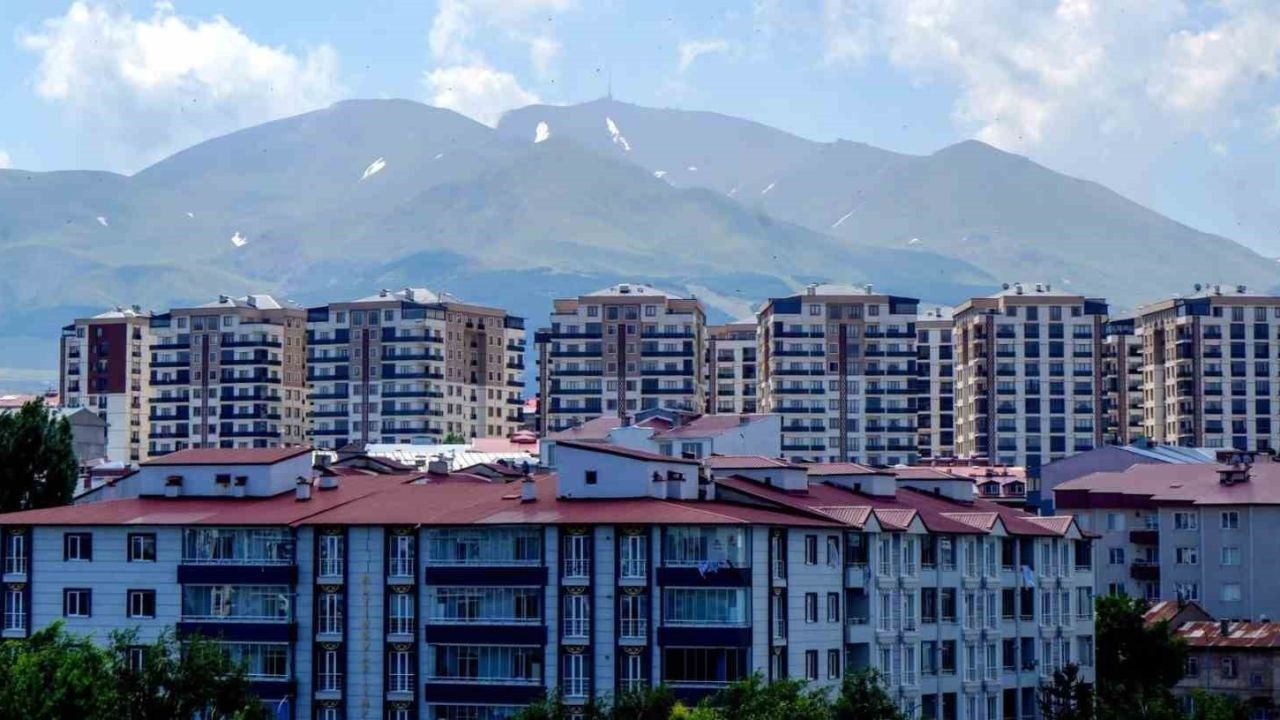 Erzurum’da Temmuz ayında 820 konut satıldı