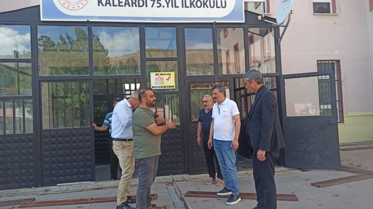 Hazırlıkların tamamlandığı okullarda inceleme