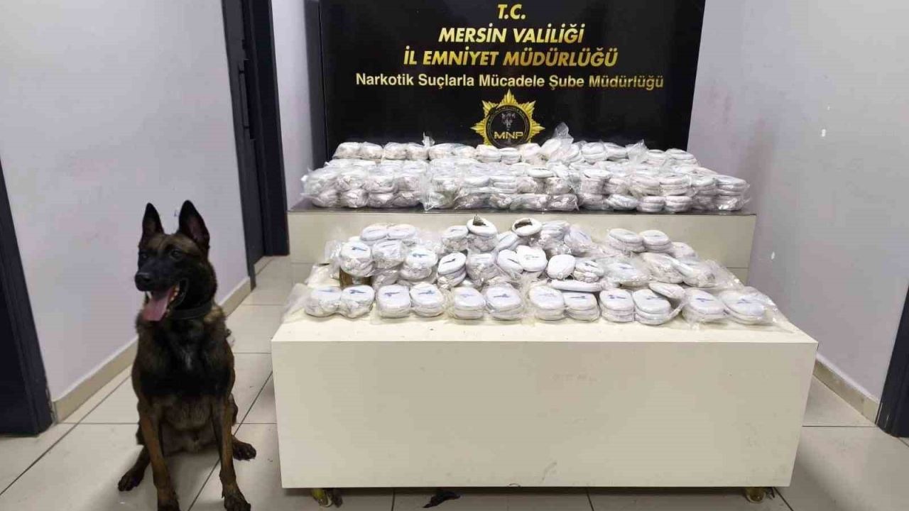 Piyasa değeri 13 milyon 960 bin lira olan 3 kilo 490 gram kokain ele geçirildi