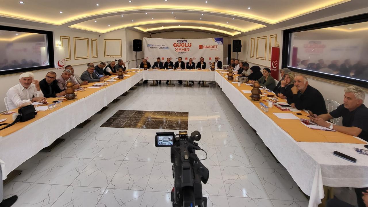 Saadet Partisi Bayburt’ta 'Ortak Akıl' masası kurdu